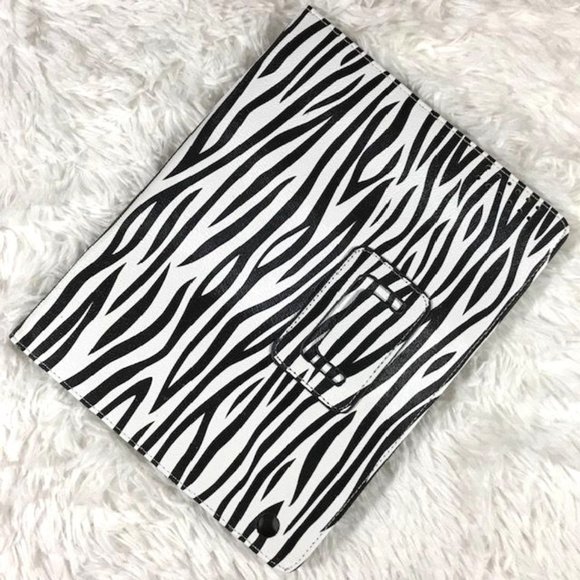 Zebra Faux Leather Foilo Stand Case Cover for iPad 4th Generation IPad 2 IPad 3 - Picture 1 of 4